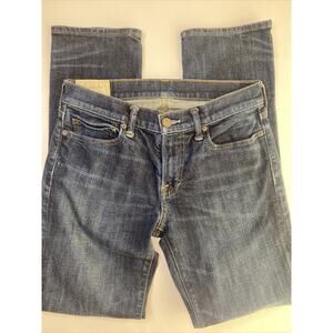 Abercrombie & Fitch Jeans Men's 30X32 Dark Wash Stretch Blue Denim Langdon Slim